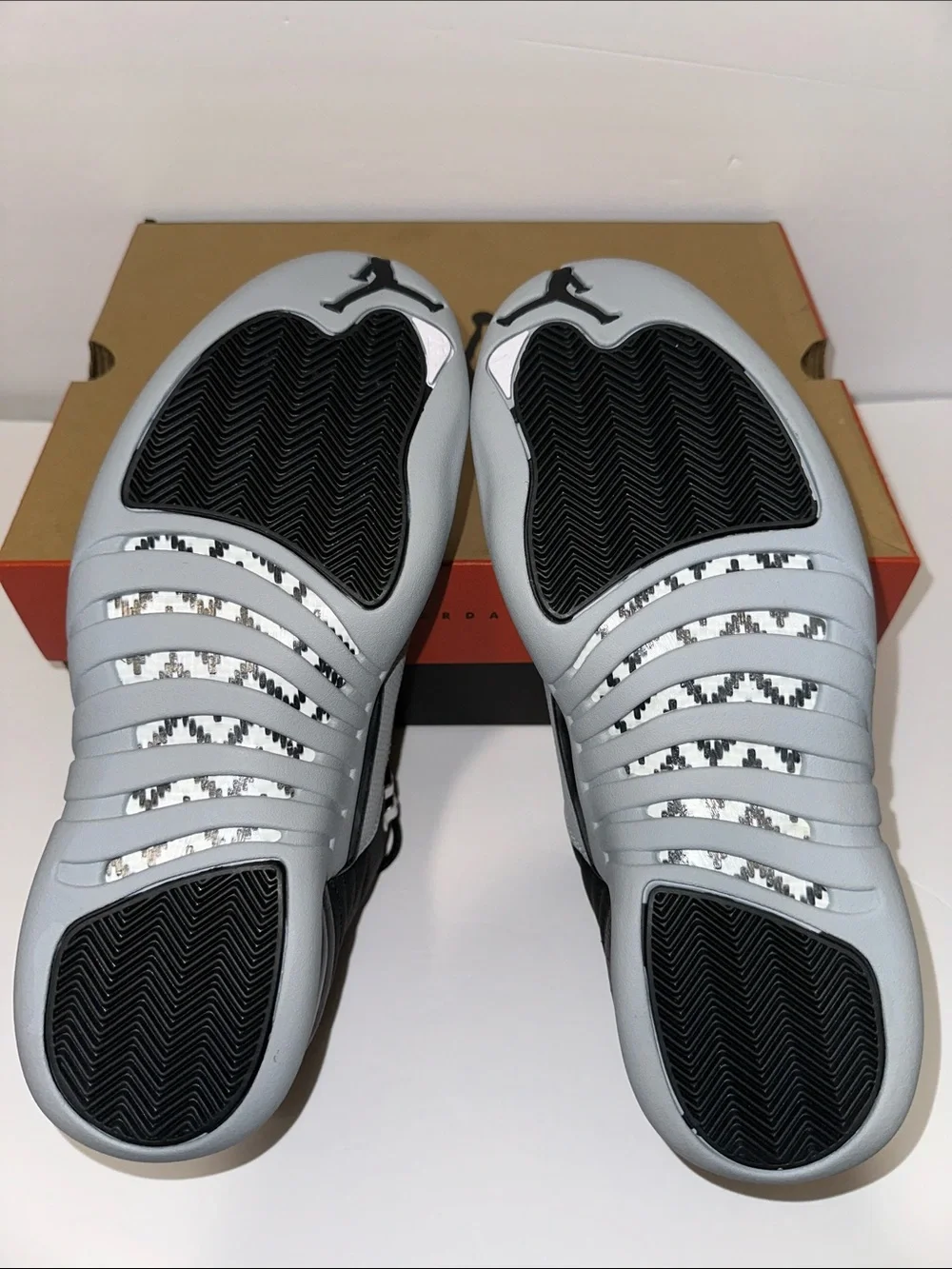 Jordan Men’s High-Top Sneakers in Black and Gray